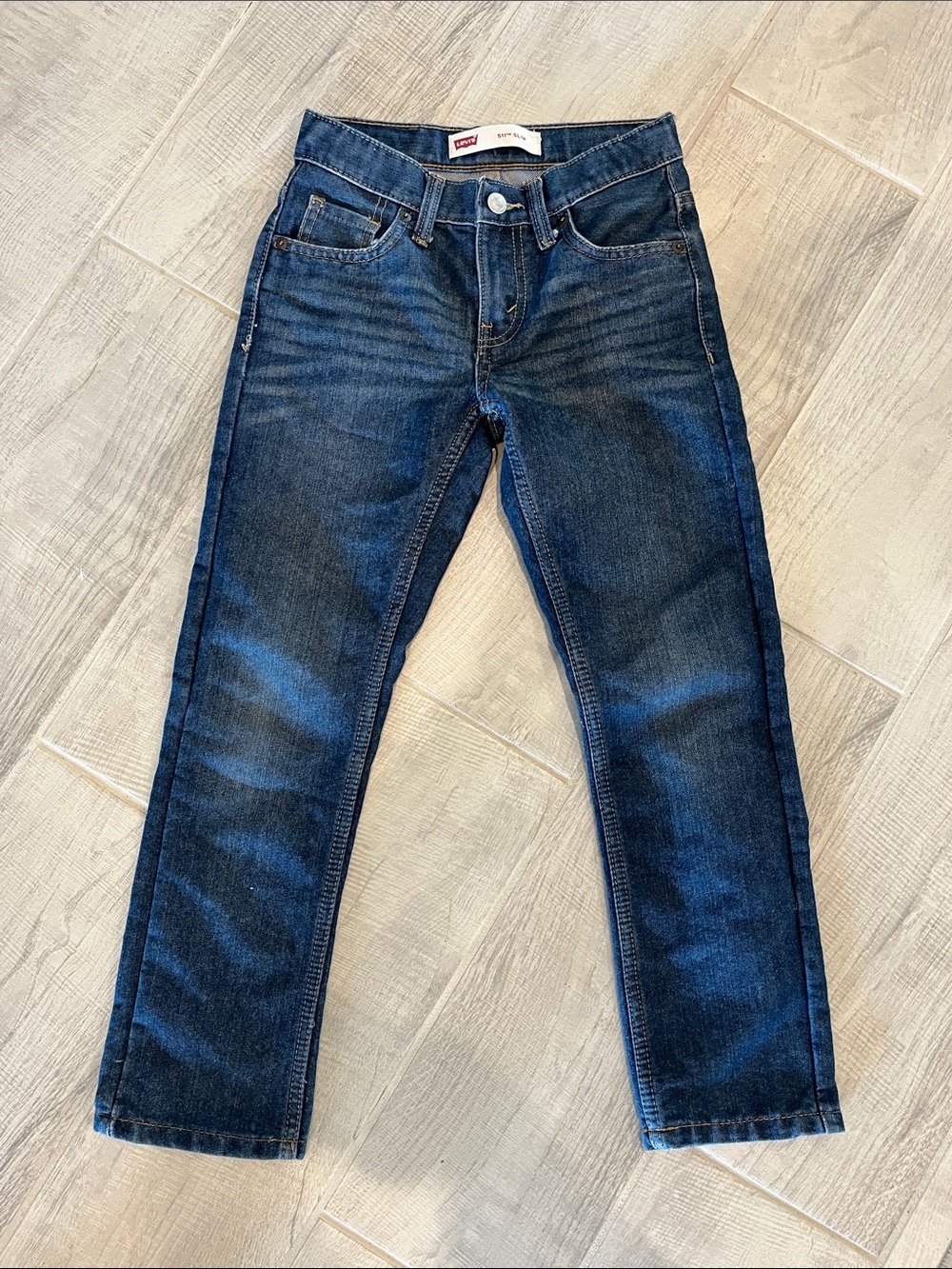 Levi's Kids Blue Straight Jeans